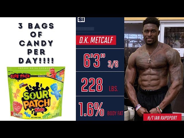 DK Metcalf diet