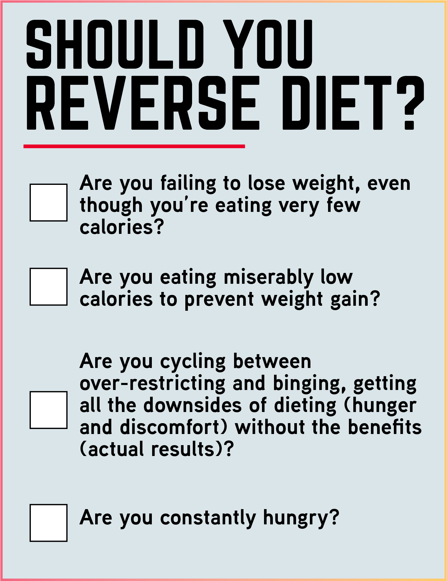 Guidelines for Sustainable Weight Management